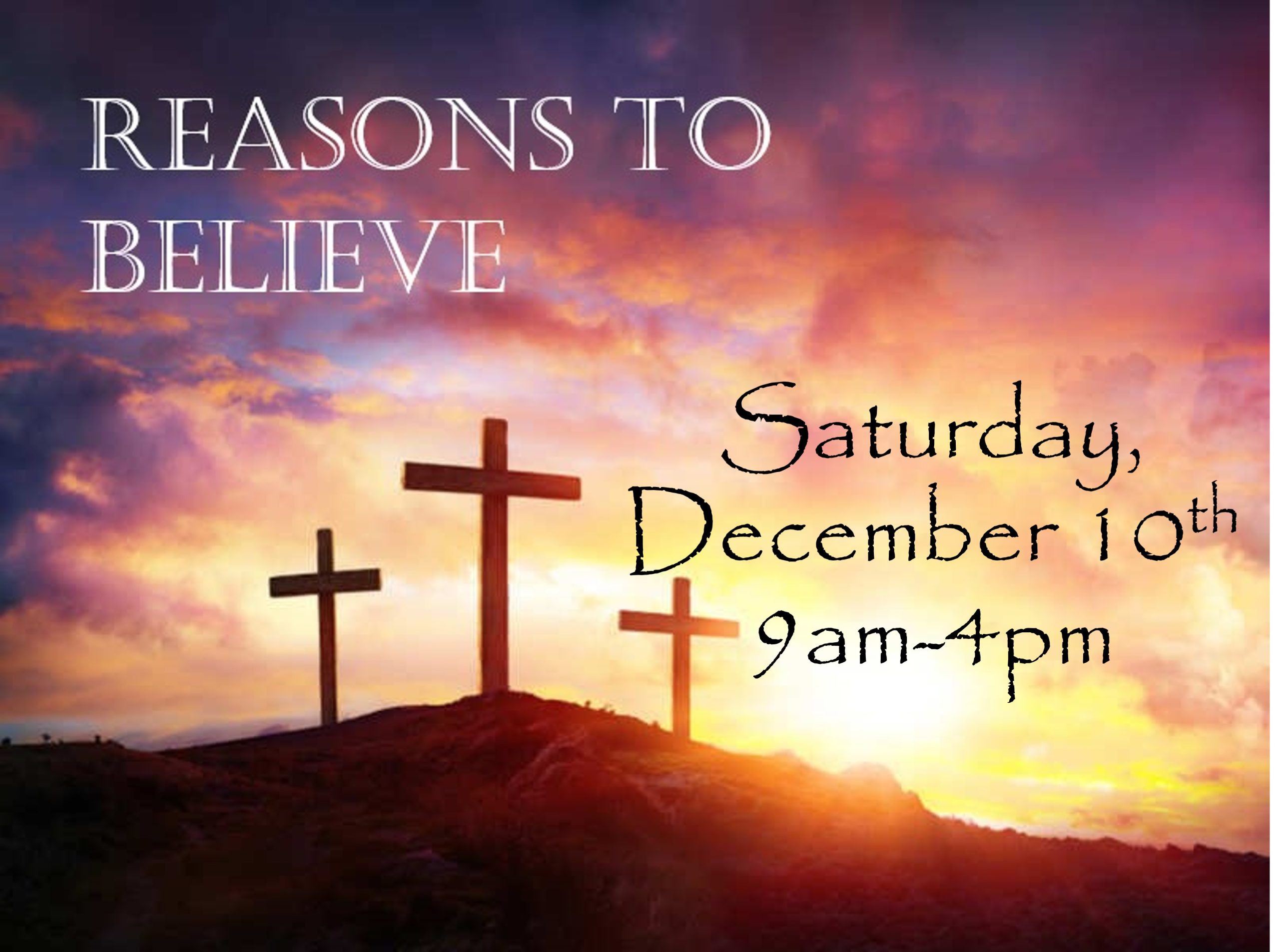 You are currently viewing Reasons To Believe Seminar – December 10th