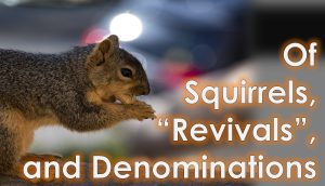Read more about the article Of Squirrels, “Revivals”, and Denominations – April 21st